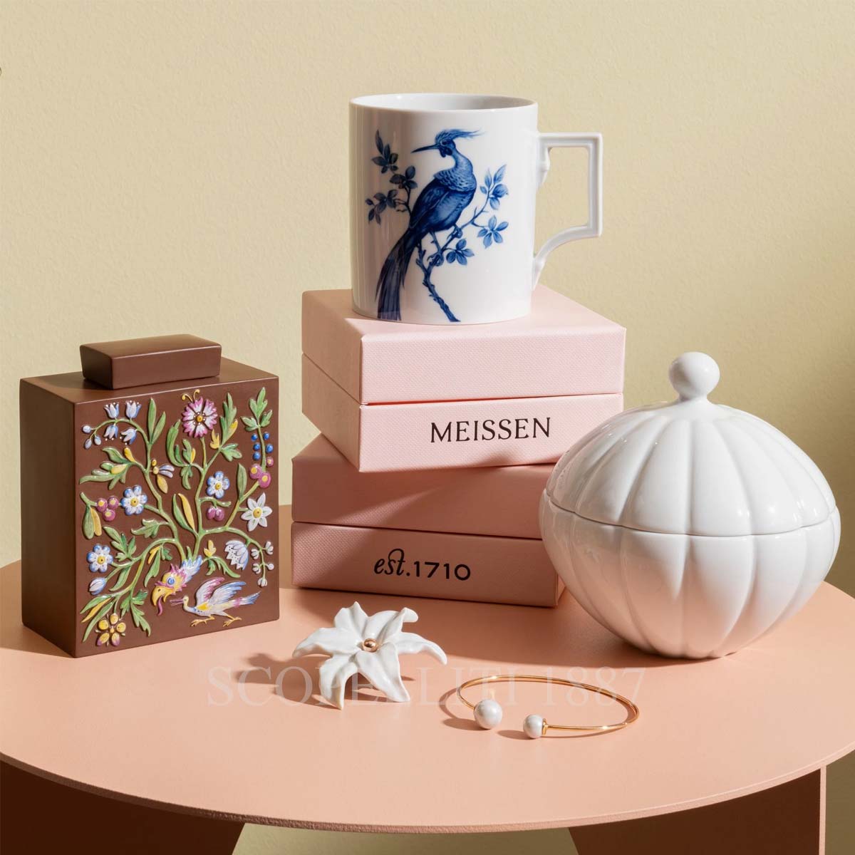마이센 Meissen Mug Blue Bird 79A460-55810 4/4