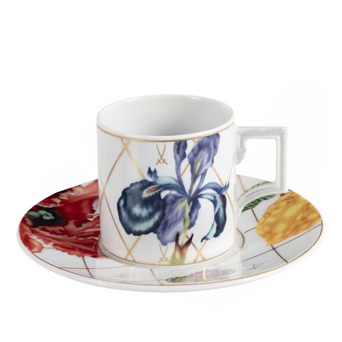 마이센 Meissen Espresso Cups Sweet Exotics - Set for 2 79A883-55931 1/2