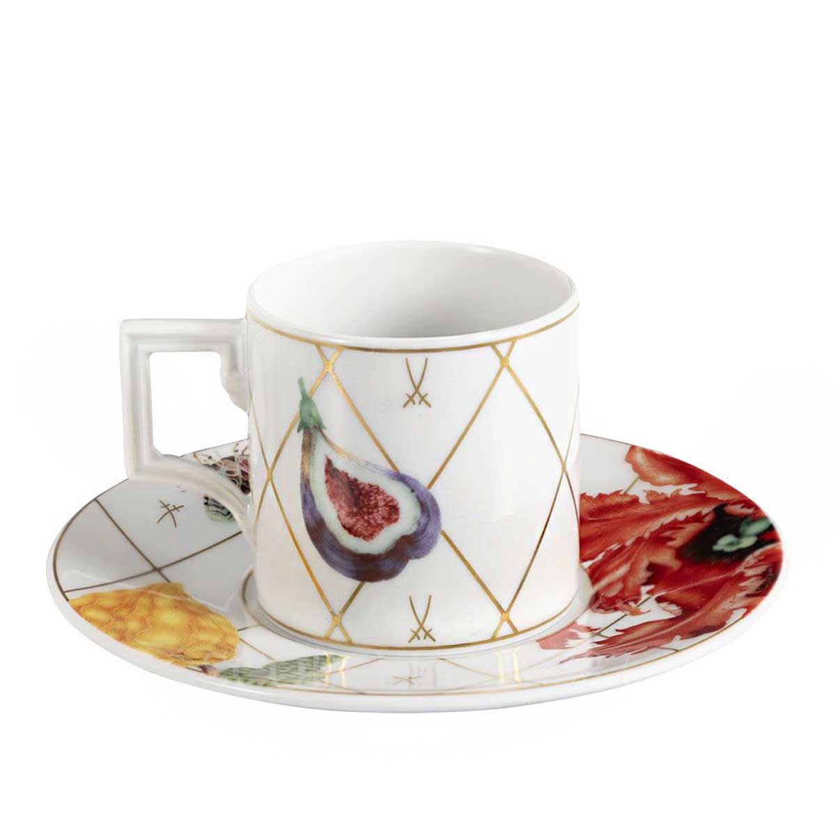 마이센 Meissen Espresso Cups Sweet Exotics - Set for 2 79A883-55931 2/2