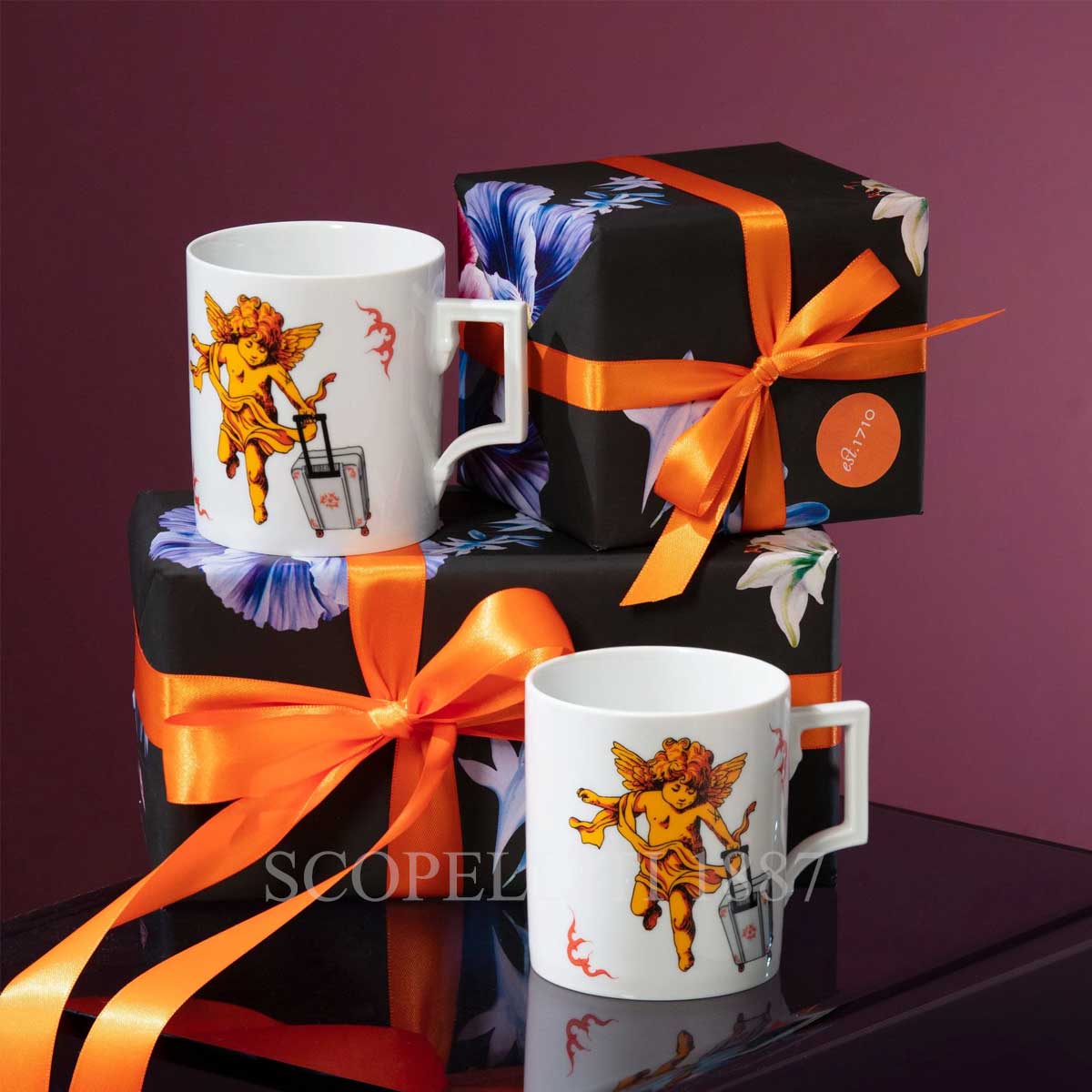 마이센 Meissen Mug When Angels Travel 79A908-55810 3/5