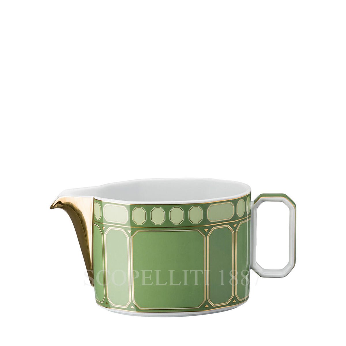 로젠탈 스와로브스키 Swarovski Sauce Boat Signum Green 10570-426349-11620 1/5