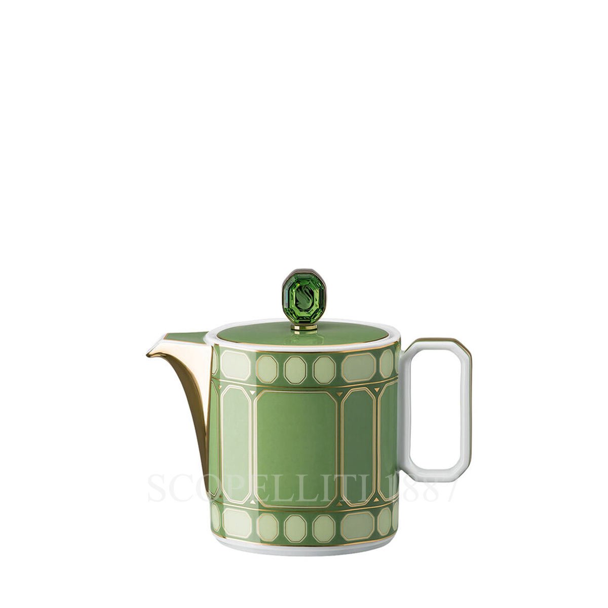 로젠탈 스와로브스키 Swarovski Milk Pot Signum Green 10570-426349-14435 1/4