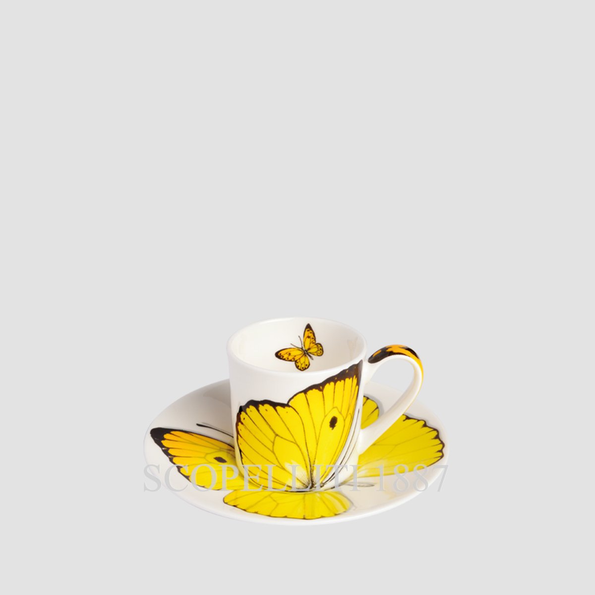 타이투 밀라노 Taitù Freedom Espresso Cups with Saucers Set of 4 1-891 5/5