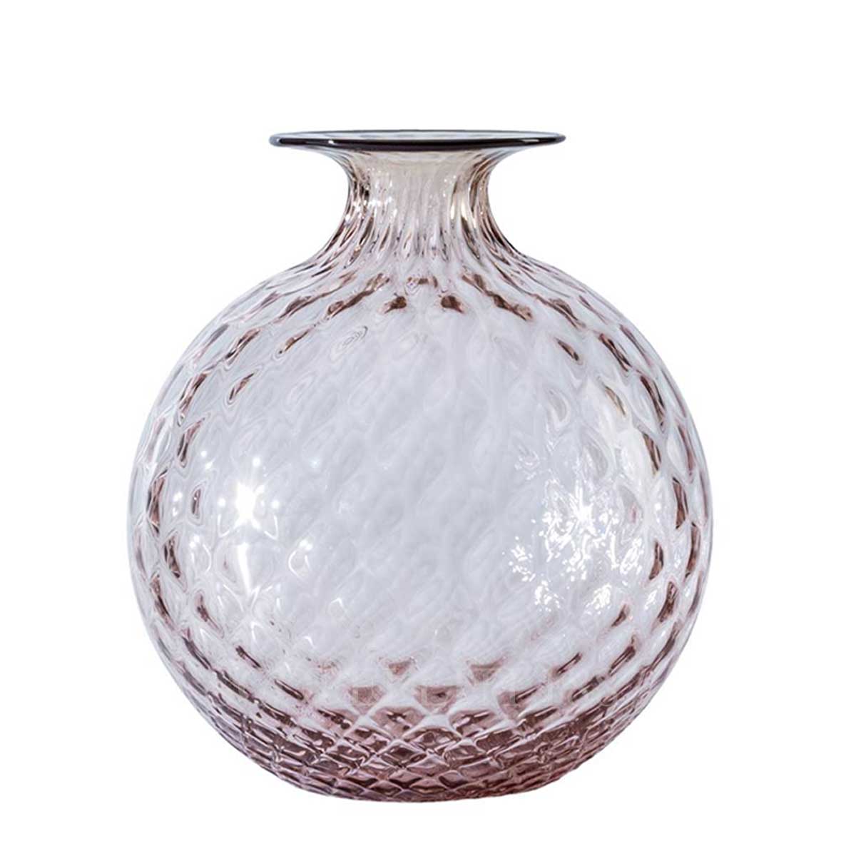 베니니 Venini Monofiore Balloton Vase Large Powder Pink 100.29 RC/RB