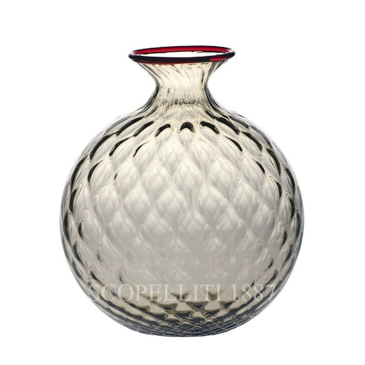 베니니 Venini Monofiore Balloton Vase Large Taupe Grey 100.29 TP