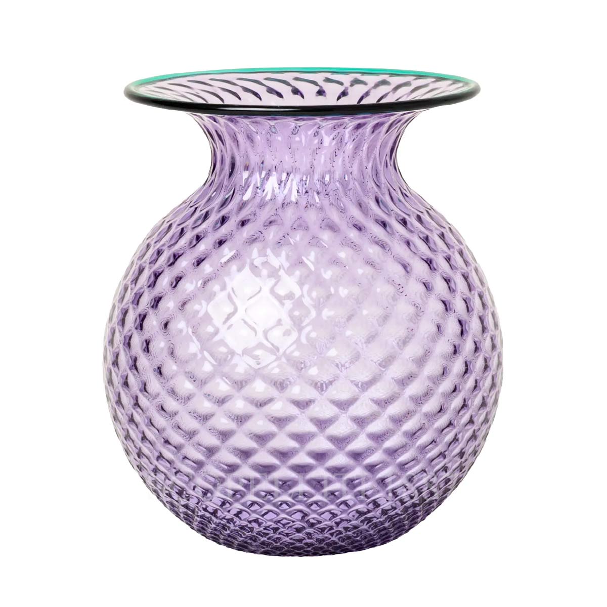 베니니 Venini Monofiore Balloton Fiori Vase Lilac Mint Green Large 100.46 LL/VT