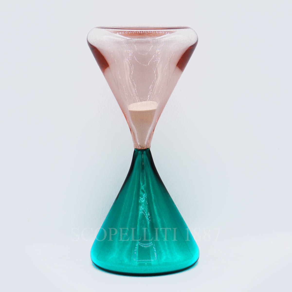 베니니 Venini Unique Clessidra Hourglass 420.10 Mint Green - Rose 420.10 VT/RS