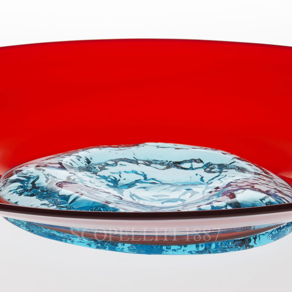베니니 Venini Plate Tapio Wirkkala Numbered Edition 529.01 RV/AQ ED.NUM. 4/5