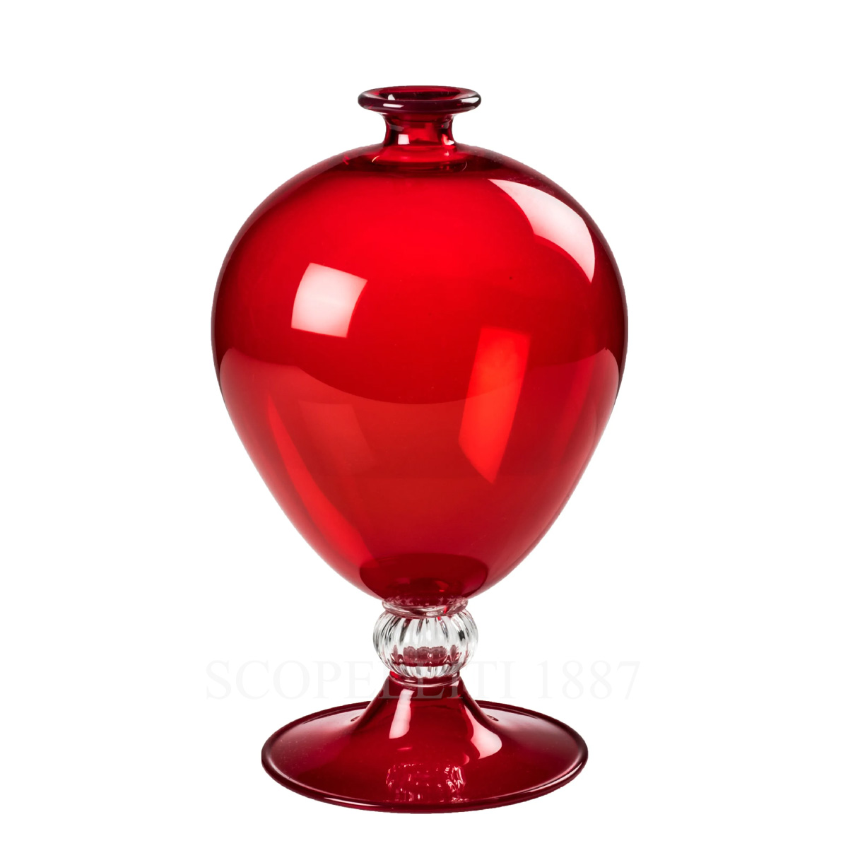 베니니 Venini Veronese Red Vase 600.01 RV