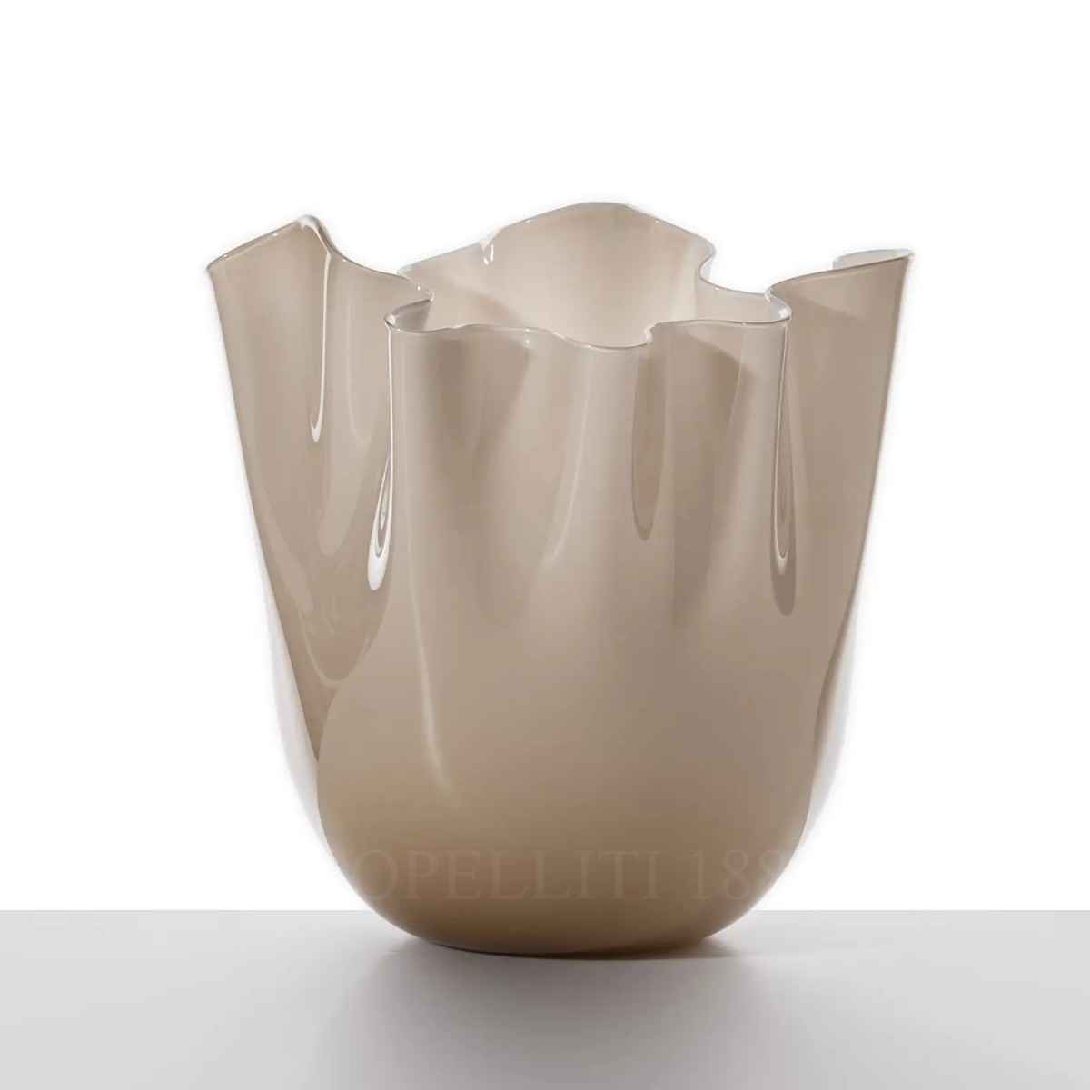 베니니 Venini Fazzoletto Vase Medium Moka 700.02 MK/LA/MK 3/3
