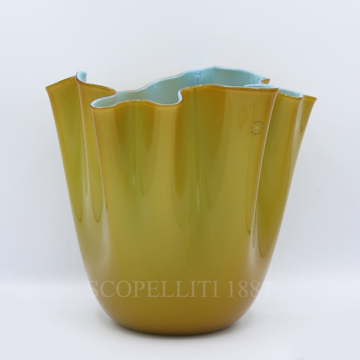 베니니 Venini Unique Fazzoletto Vase Medium 700.02 TE/LA/OZ