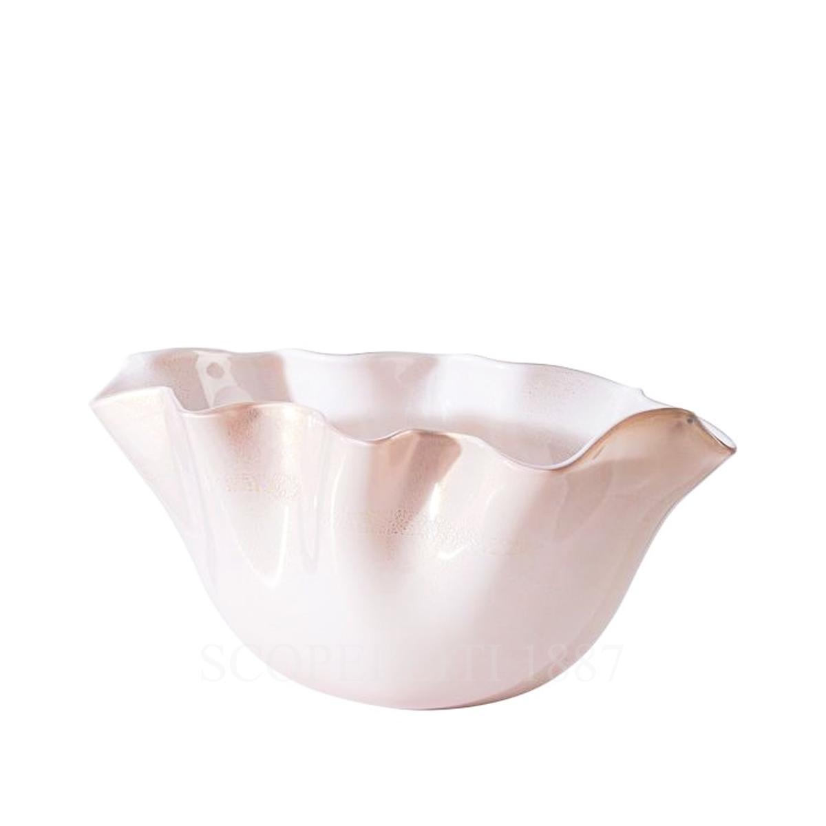 베니니 Venini Centerpiece Venere Powder Pink 700.11 RC/GOLD
