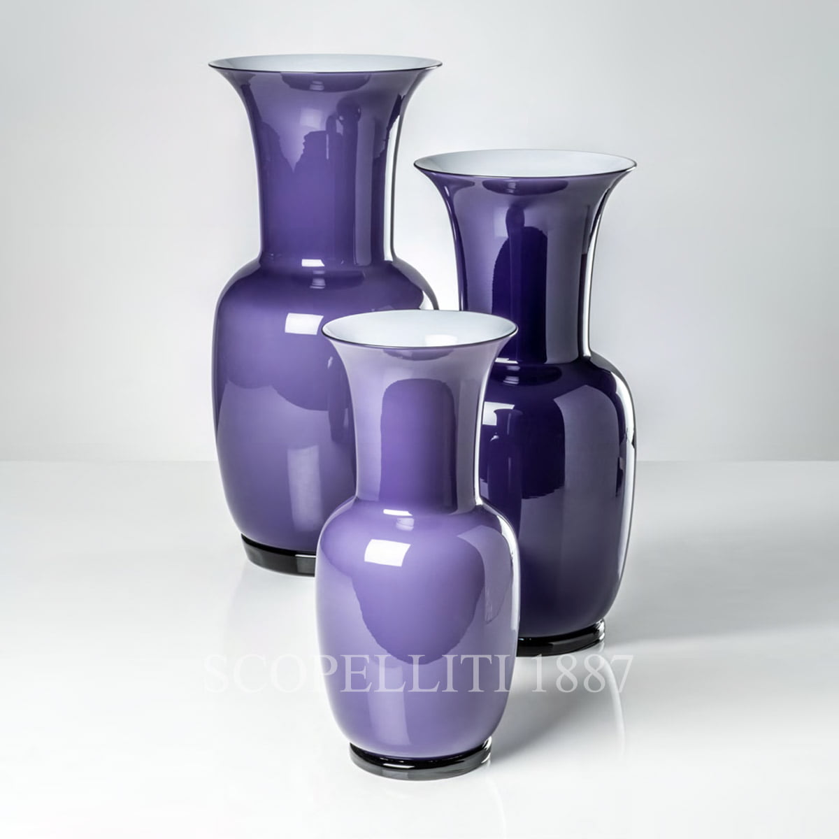 베니니 Venini Opalino Vase Medium Indigo 706.22 IN 2/2