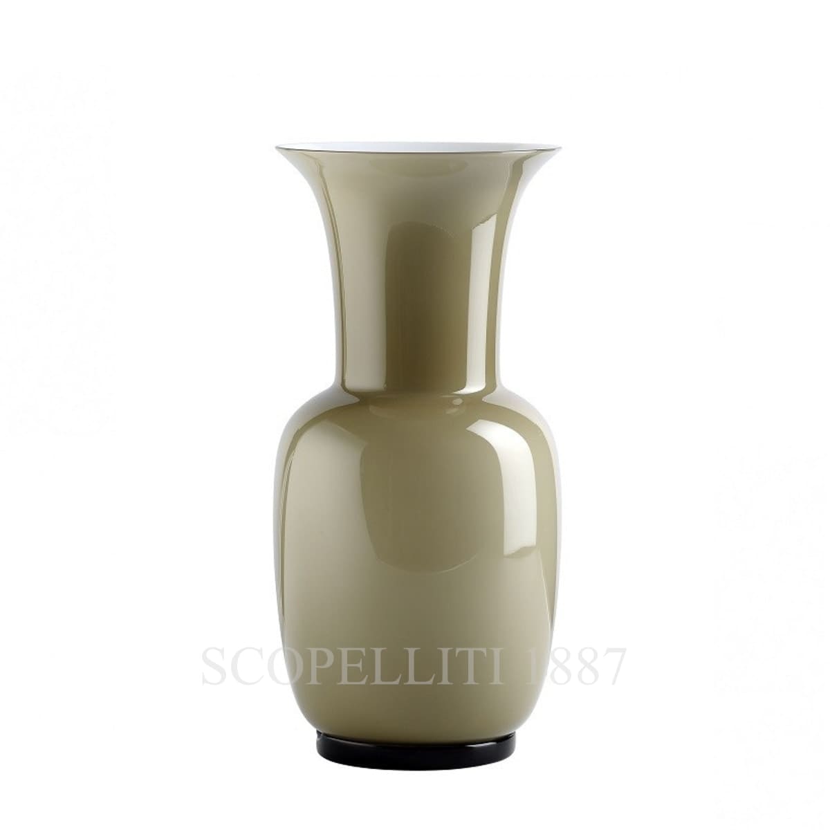 베니니 Venini Opalino Vase Medium Taupe 706.22 TP
