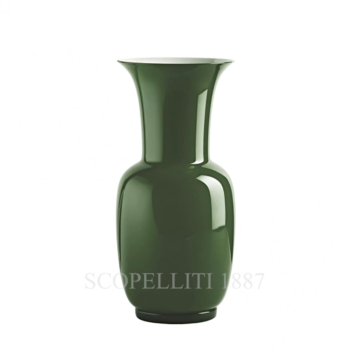 베니니 Venini Opalino Vase Medium Apple Green 706.22 VM