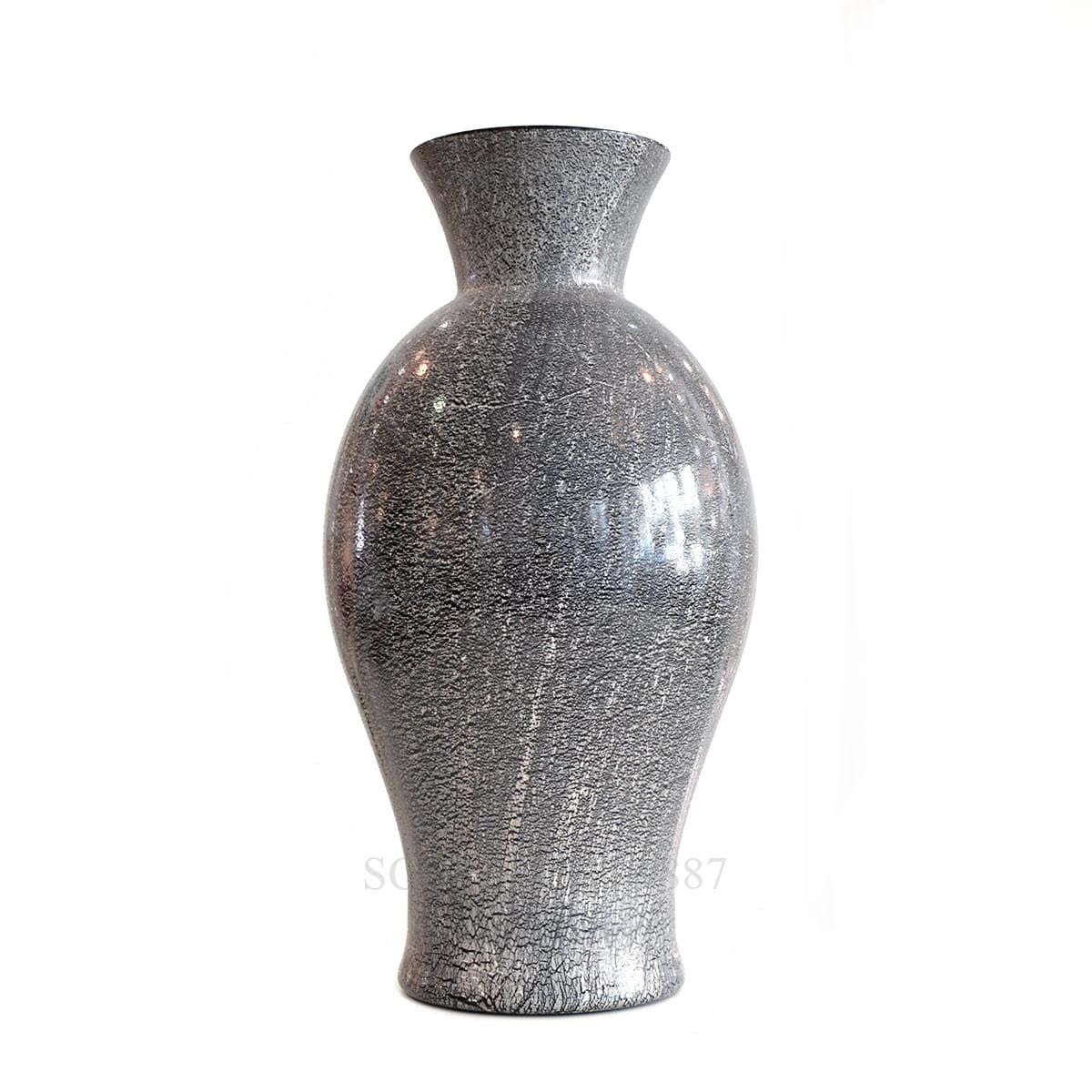 베니니 Venini Lucenti Black Vase 707.52 NE