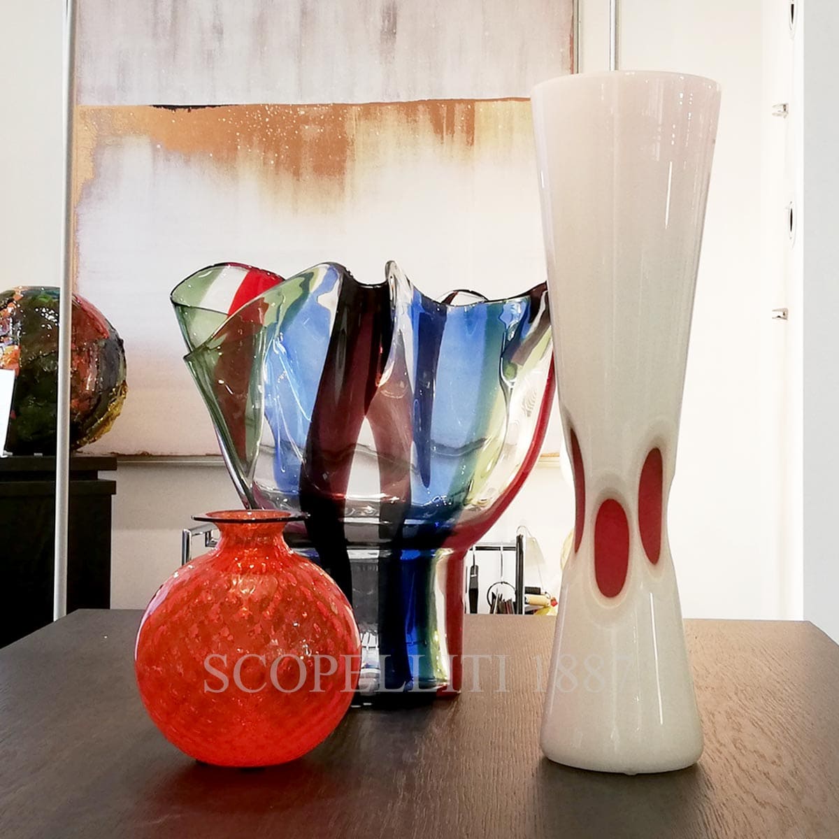 베니니 Venini Accenti Vase White 753.93 2/5