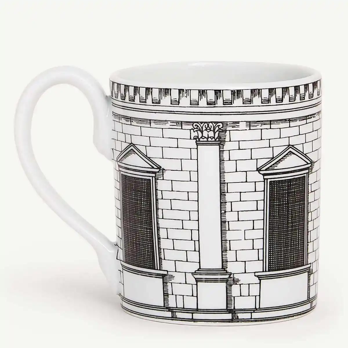 포르나세티 Fornasetti Mug Architettura P14X001 3/4
