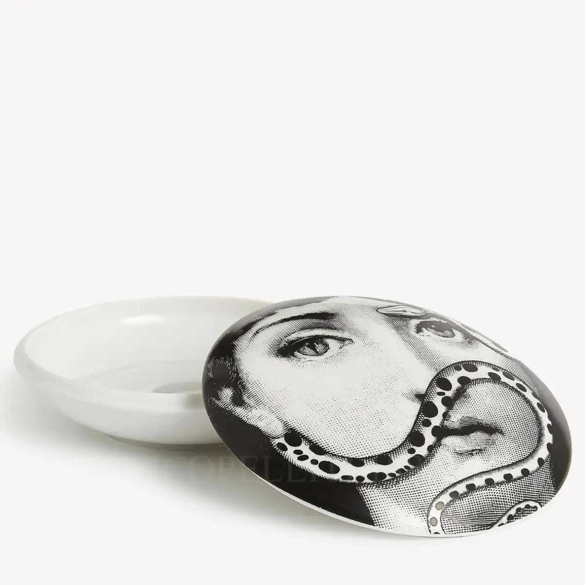 포르나세티 Fornasetti Round Box Tema e Variazioni n.383 P30X383