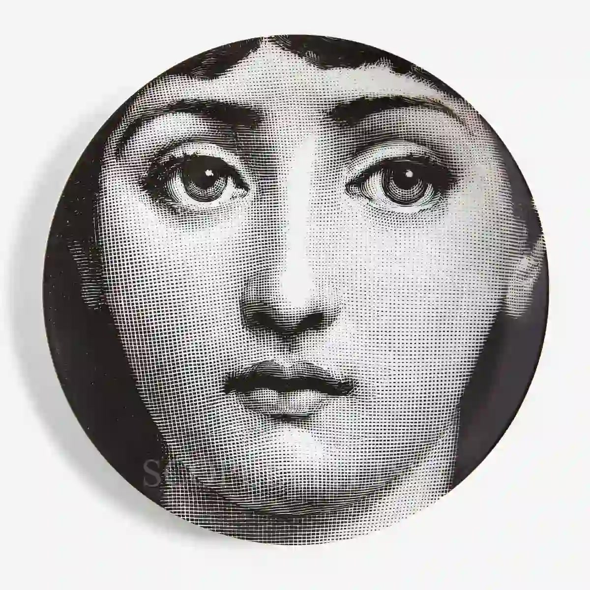 포르나세티 Fornasetti Plate Tema e Variazioni n.1 PTV001X 1/4