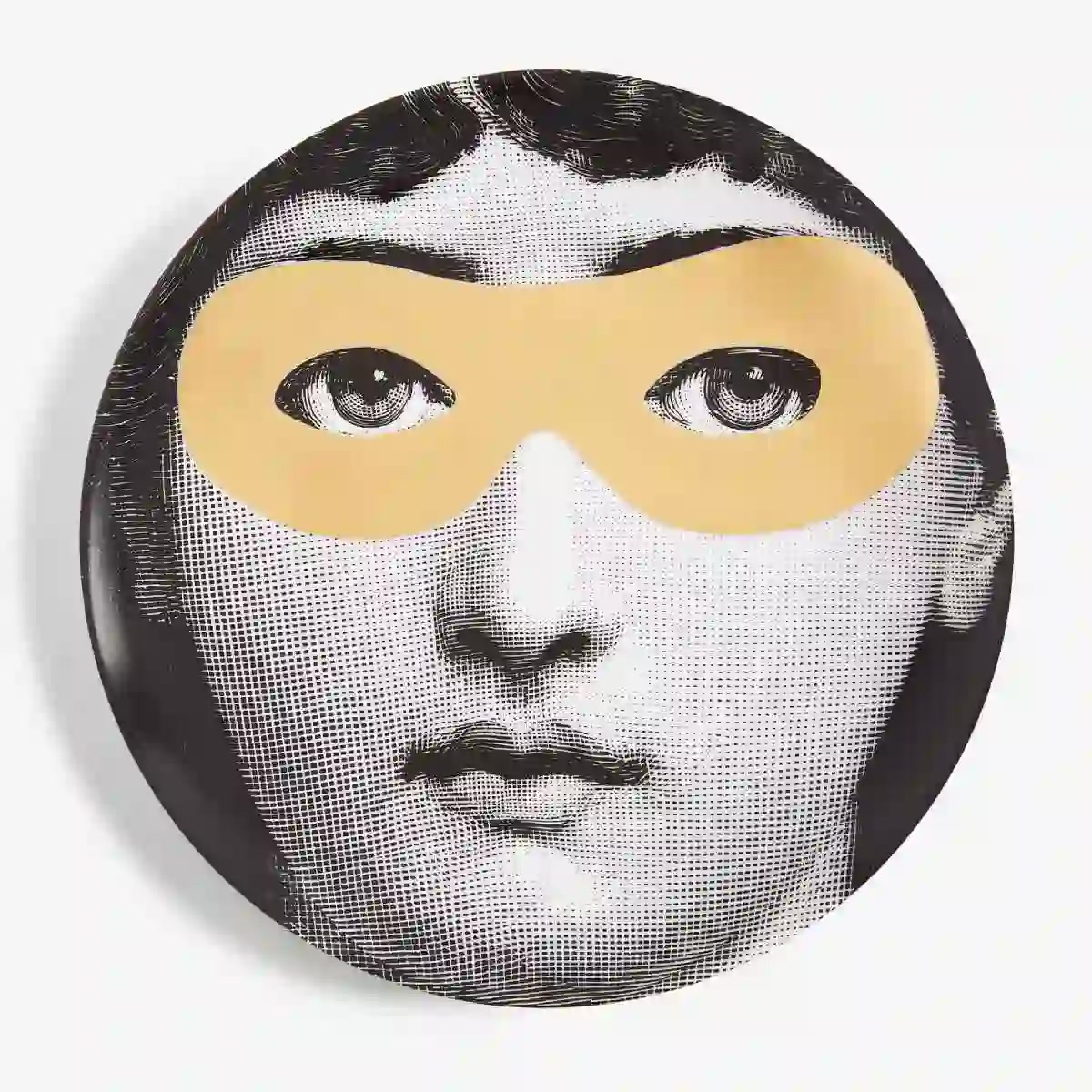 포르나세티 Fornasetti Plate Tema e Variazioni n.22 Gold PTVZ022 1/4