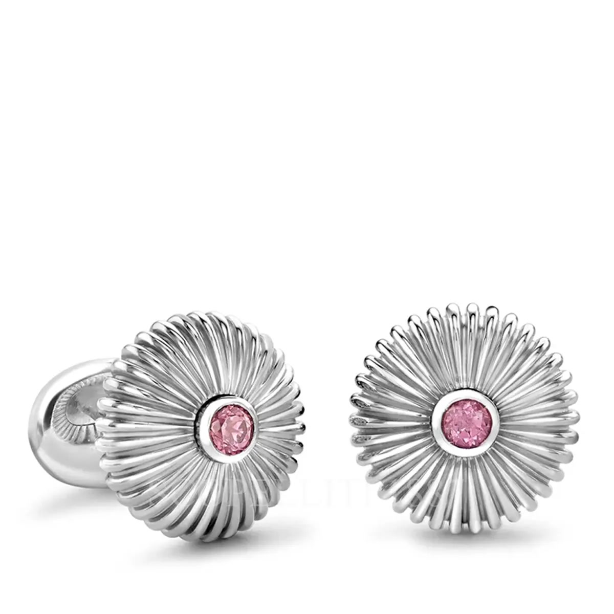 파베르제 Fabergé Fluted Sterling Silver Cufflinks 1159CU2697/5 1/2