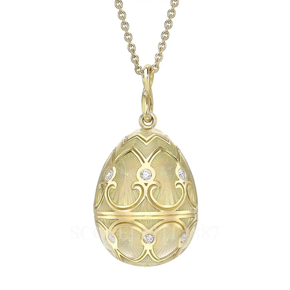 파베르제 Fabergé Heritage Egg Pendant Gold 173FP1439 1/5
