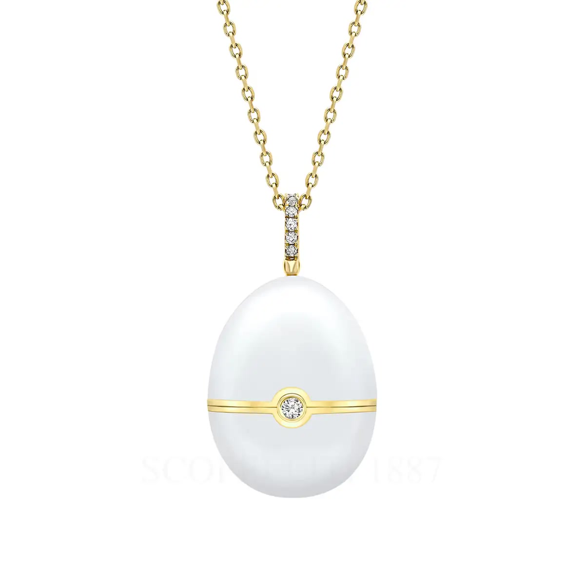 파베르제 Fabergé No.1 Enamel Surprise Egg Pendant 4335 2/5