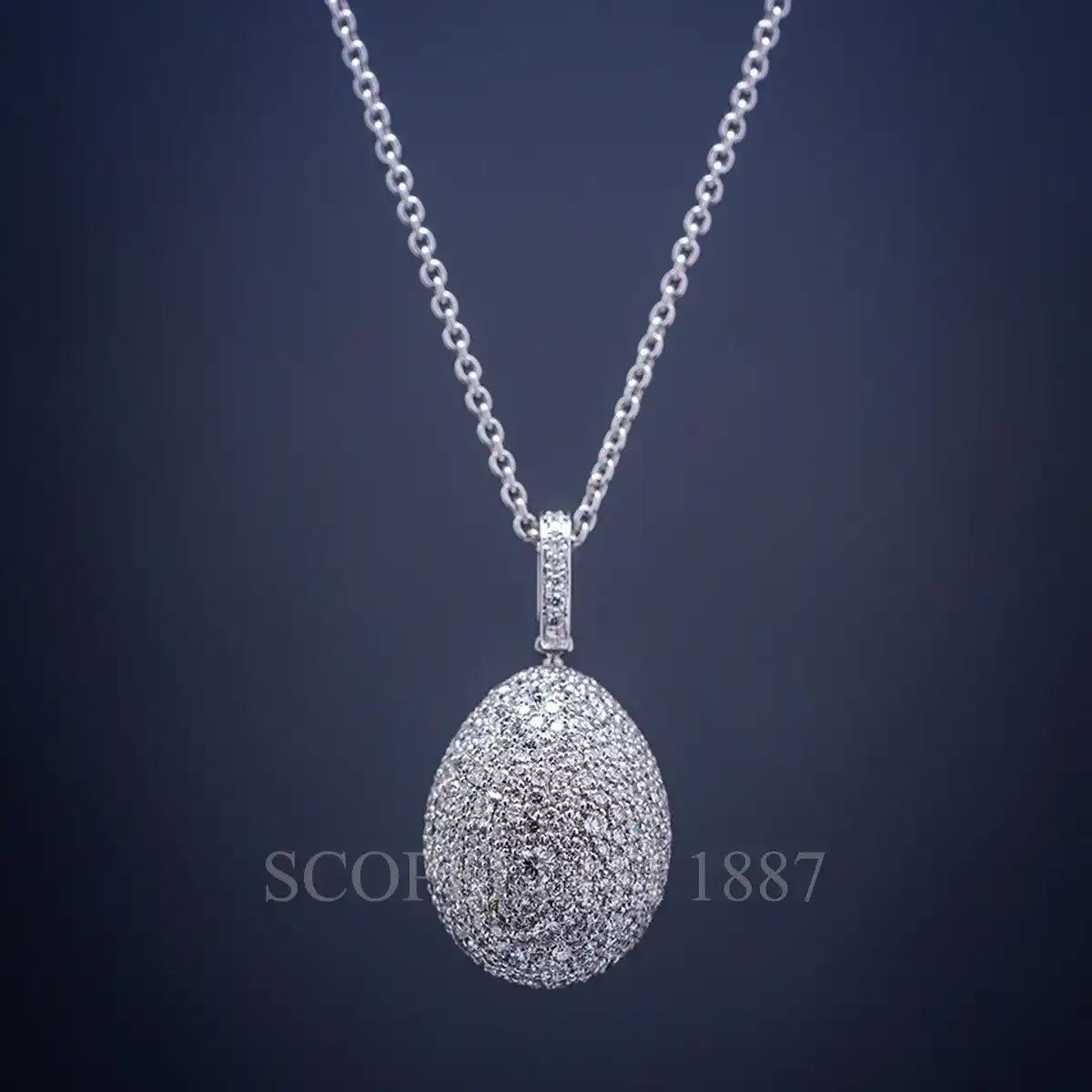 파베르제 Fabergé Emotion Diamond Egg Pendant 624FP1926 3/5