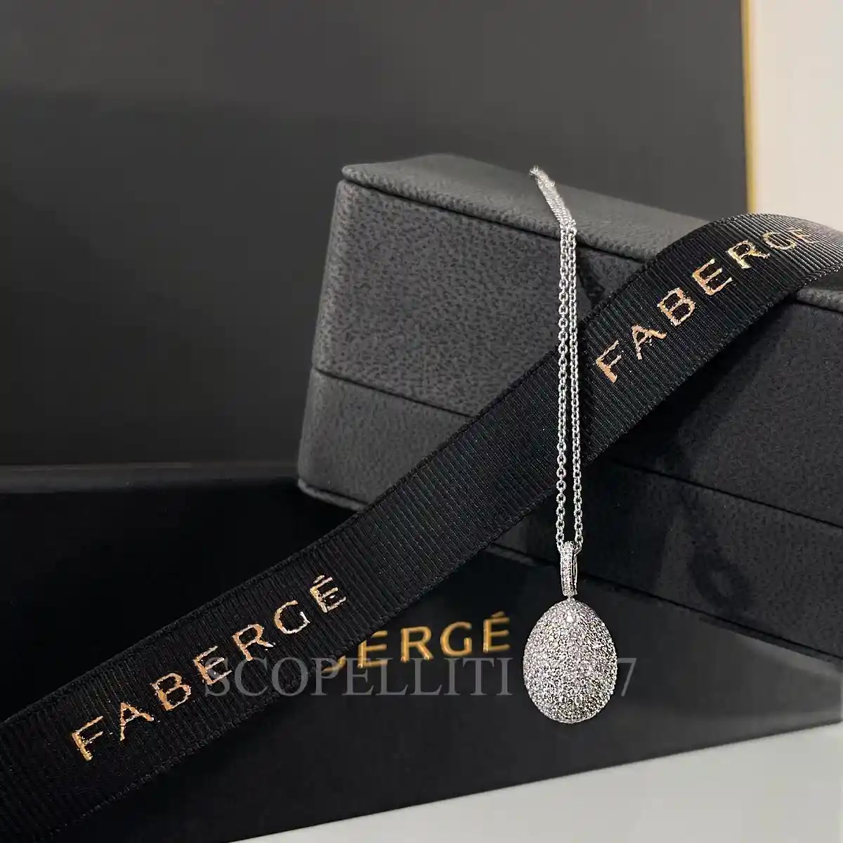 파베르제 Fabergé Emotion Diamond Egg Pendant 624FP1926 4/5