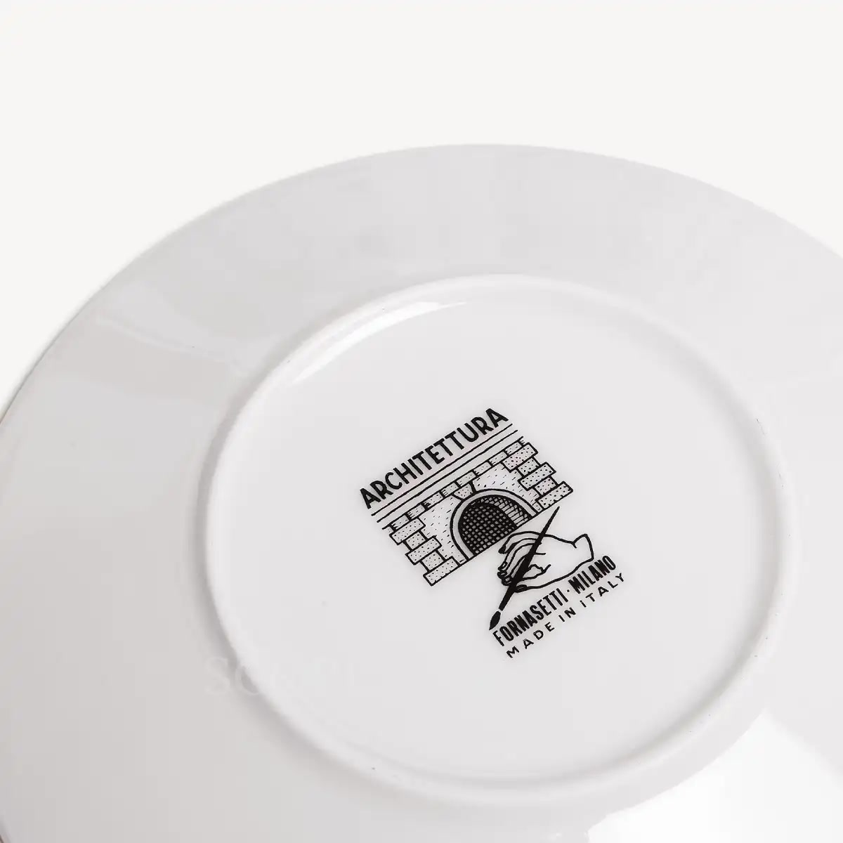 포르나세티 Fornasetti Tea Cup and Saucer Architettura - Set of 6 P14X441 3/4