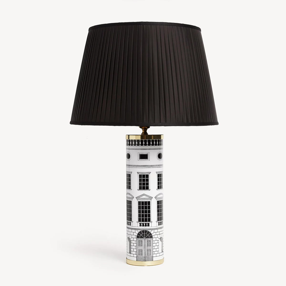 포르나세티 Fornasetti Table Lamp Architettura with Lampshade PAR013 + C01X419