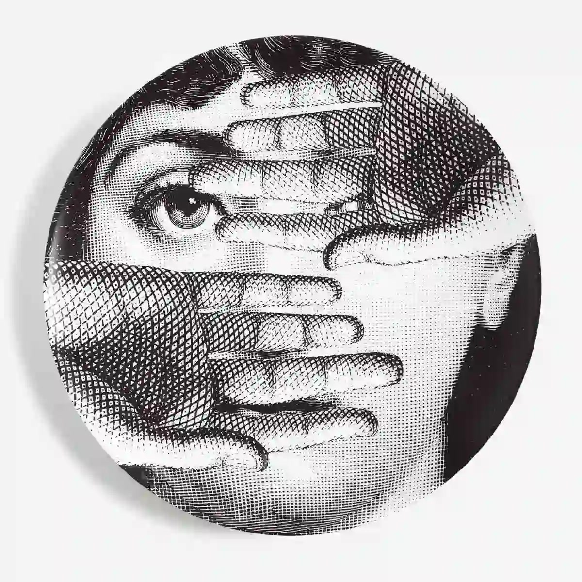 포르나세티 Fornasetti Plate Tema e Variazioni n.154 PTV154X