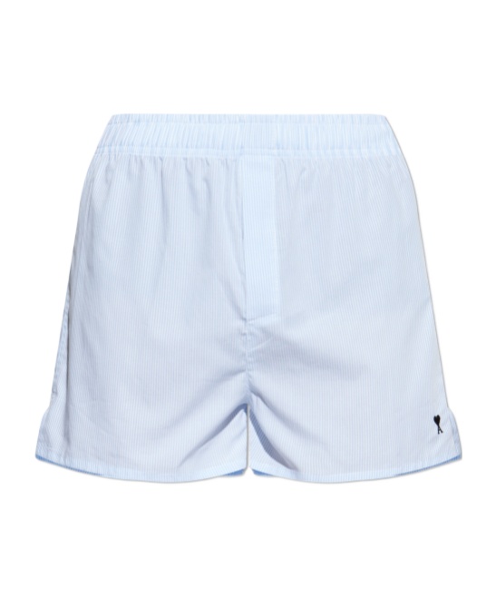 아미 shorts 숏팬츠 남성 화이트 25FW HUN207CO0092475