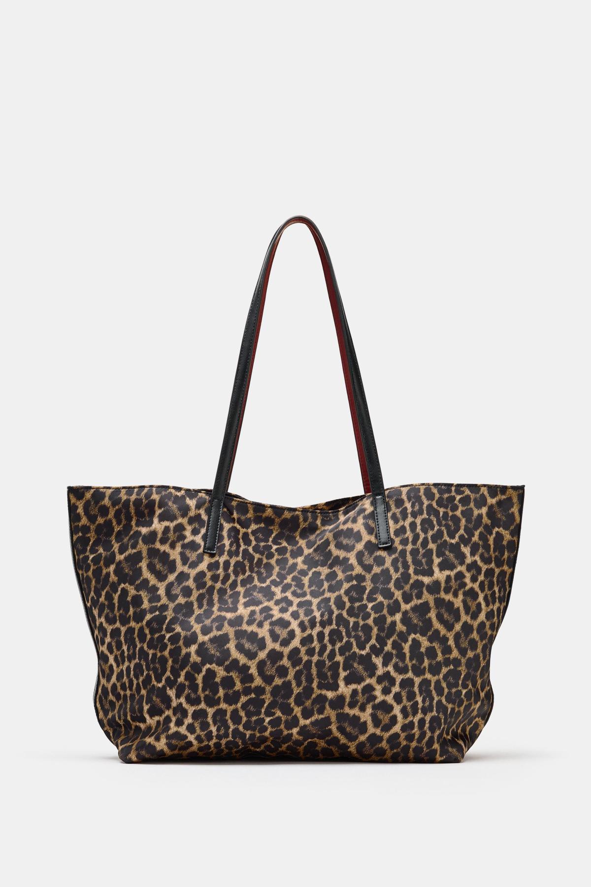 자라 레오파드 프린트 토트백 6110/810/195 LEOPARD