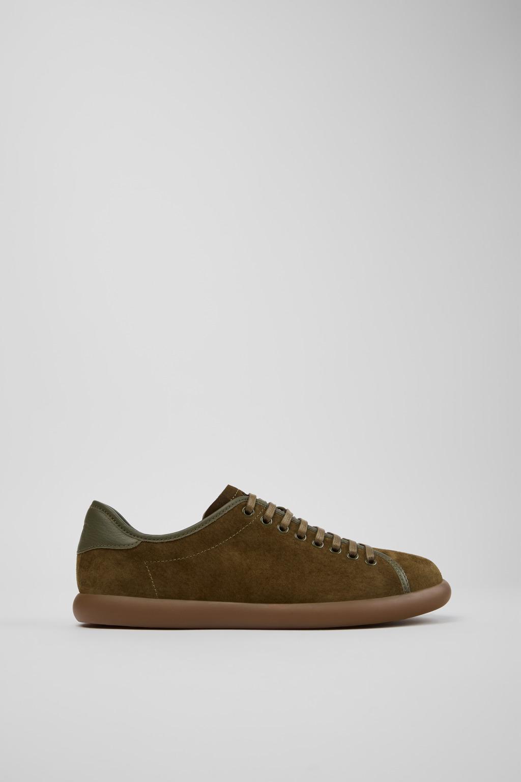 캠퍼 누벅 그린 스니커즈 Pelotas Soller K100974-020 GREEN