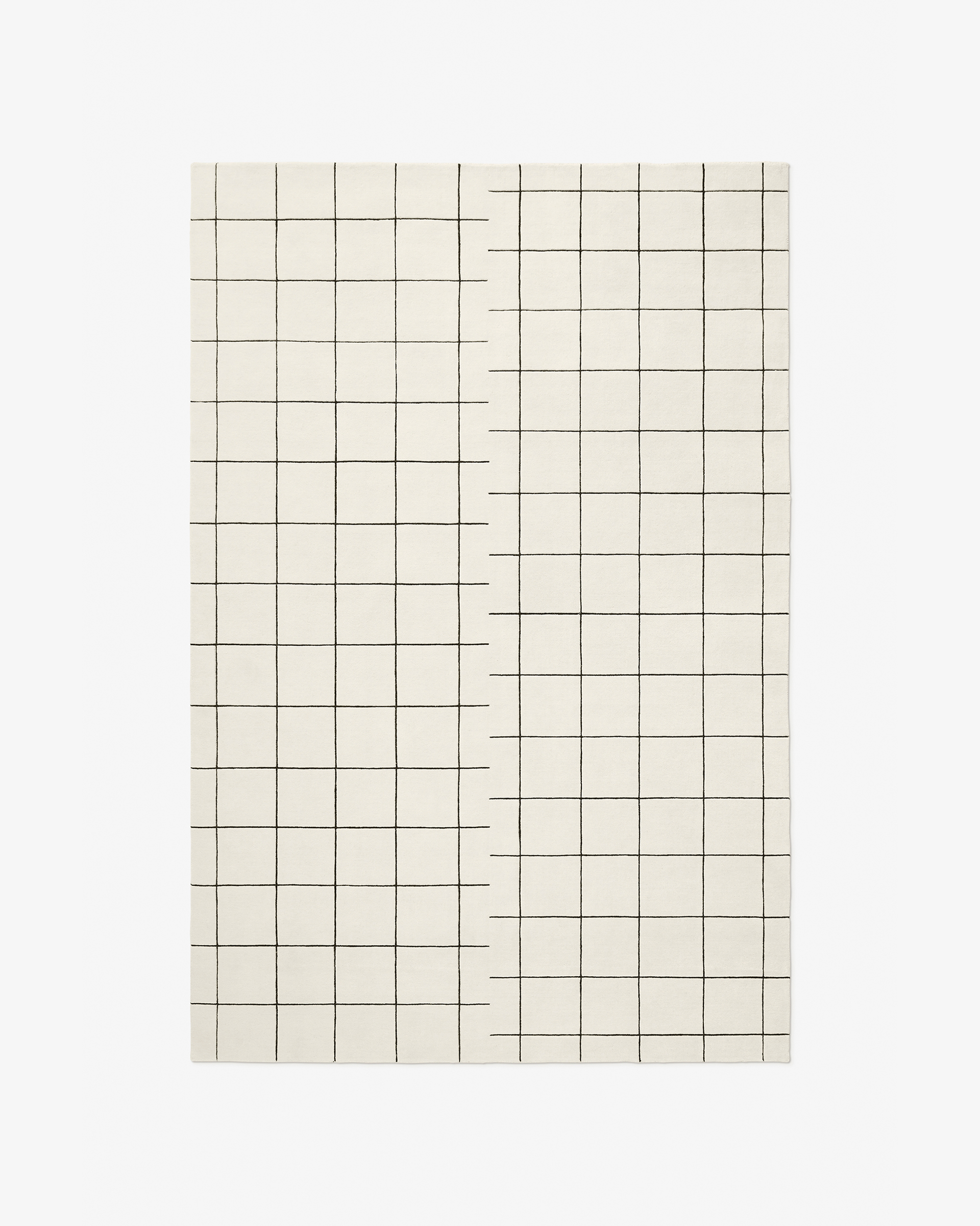 Nordic Knots Grid Dusty 화이트/블랙 00029