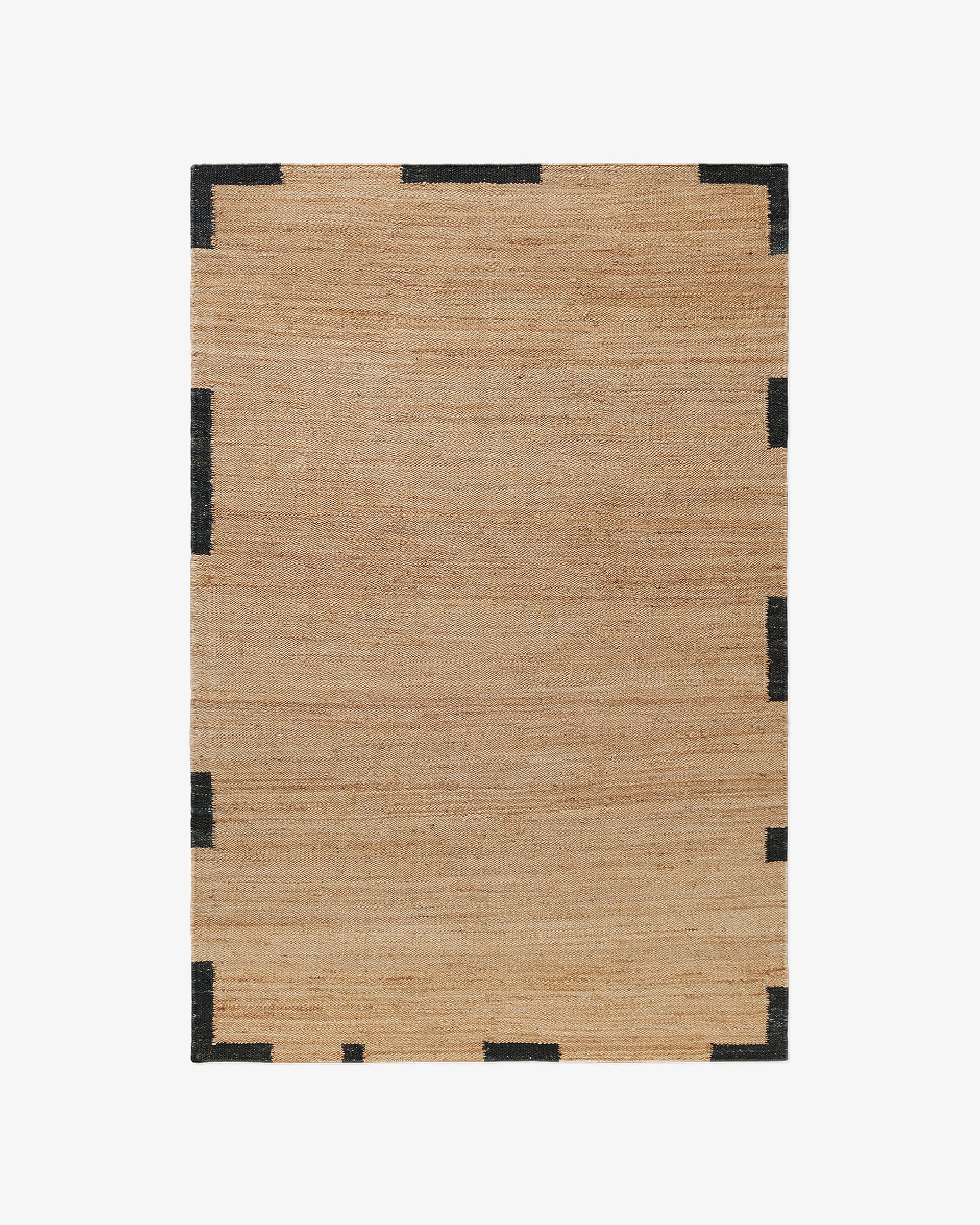 Nordic Knots Jute Edge Black 00279 1/2