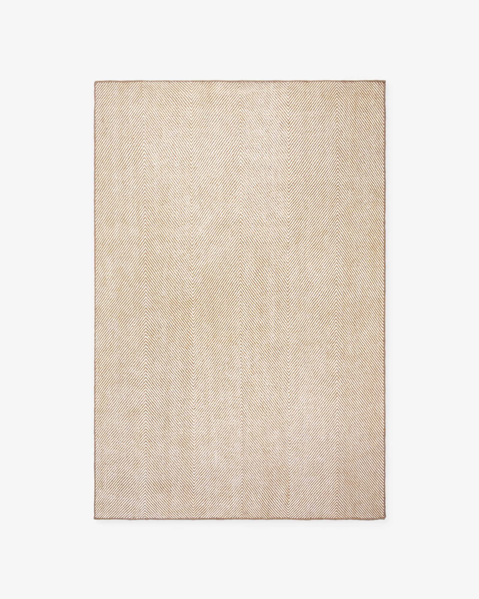 Nordic Knots Jute Herringbone Natural/Cream 00286 1/2