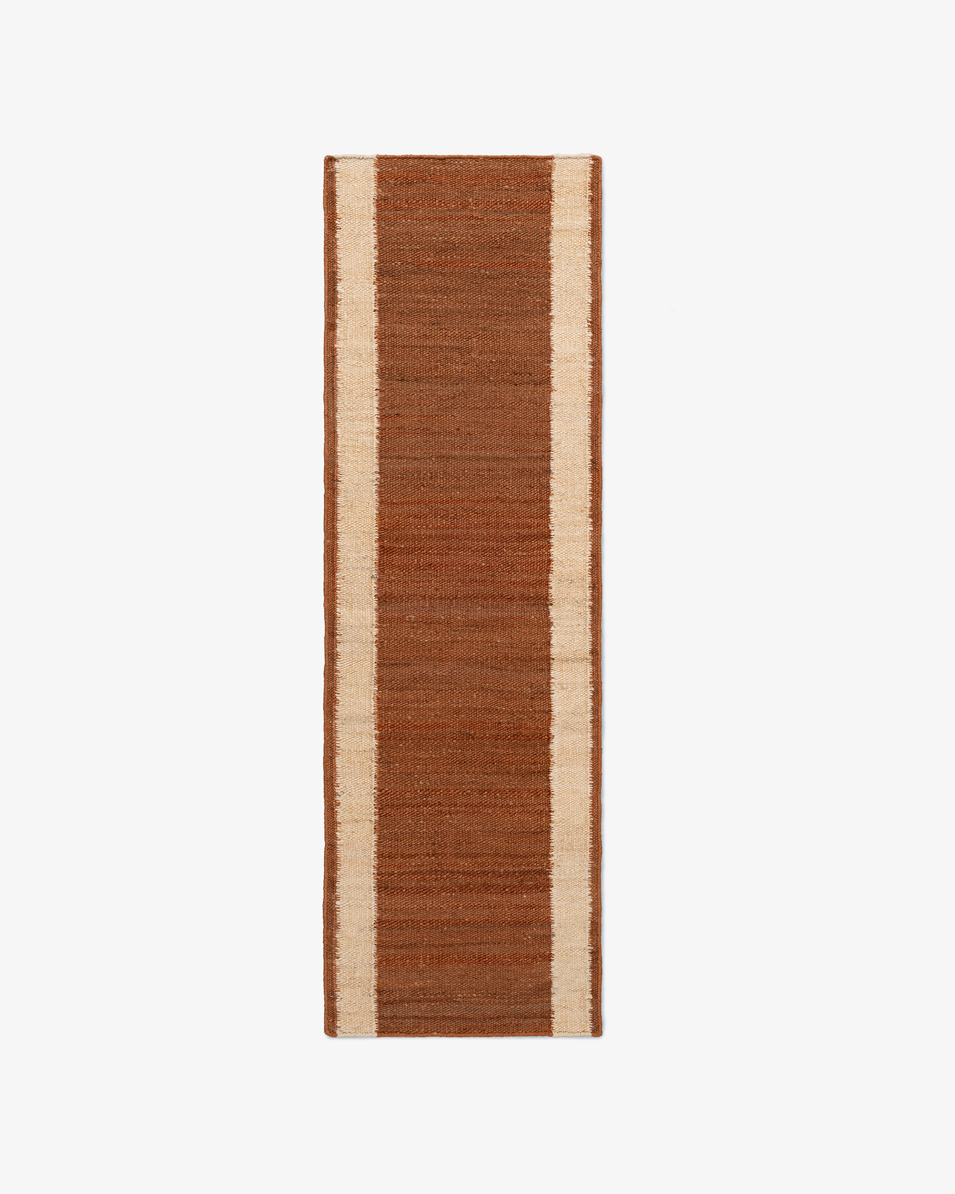 Nordic Knots Jute Stripes Runner Red 00291 1/2