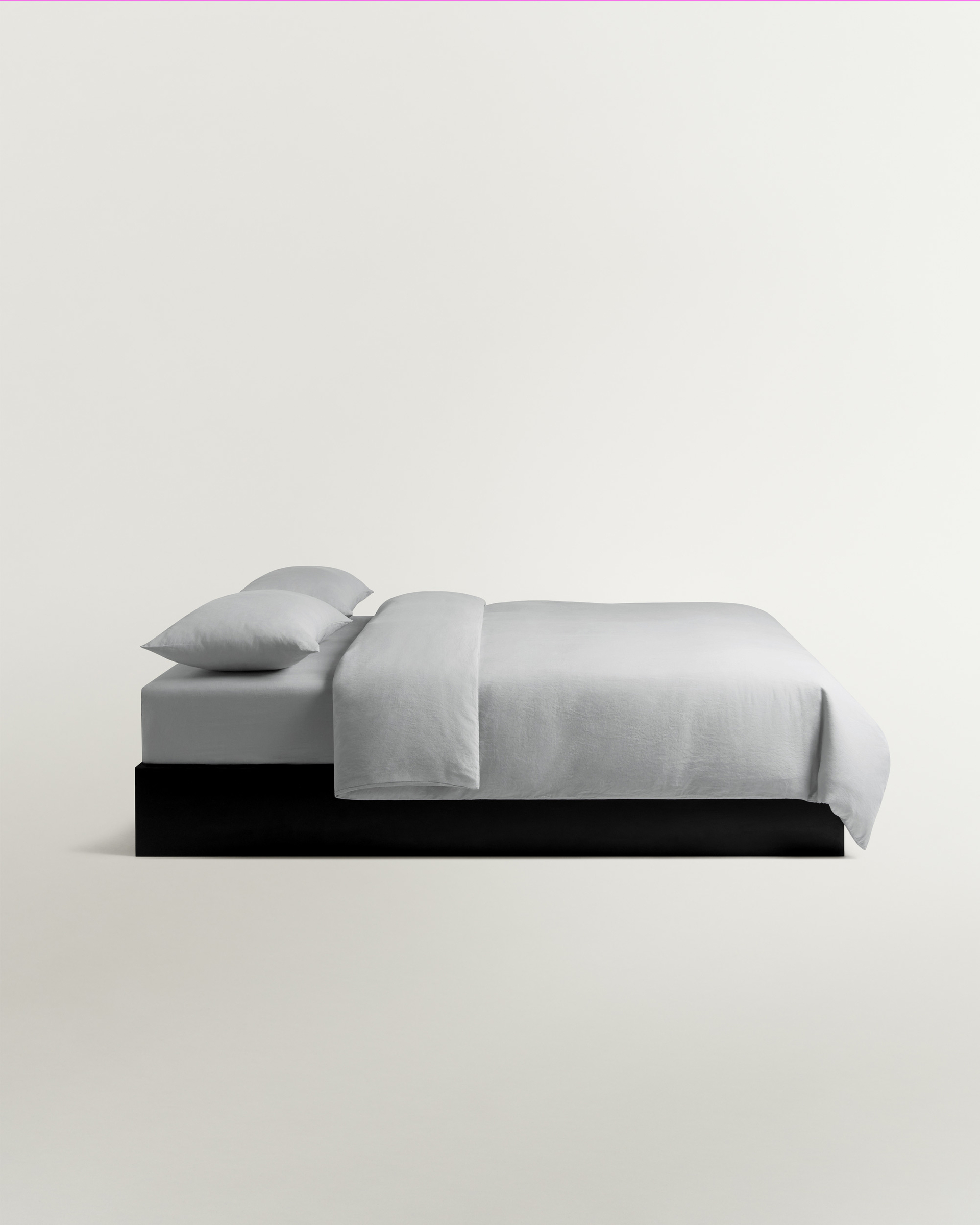 Nordic Knots Linen Blend Duvet Cover Set (3 pcs) Mist 00297 2/2