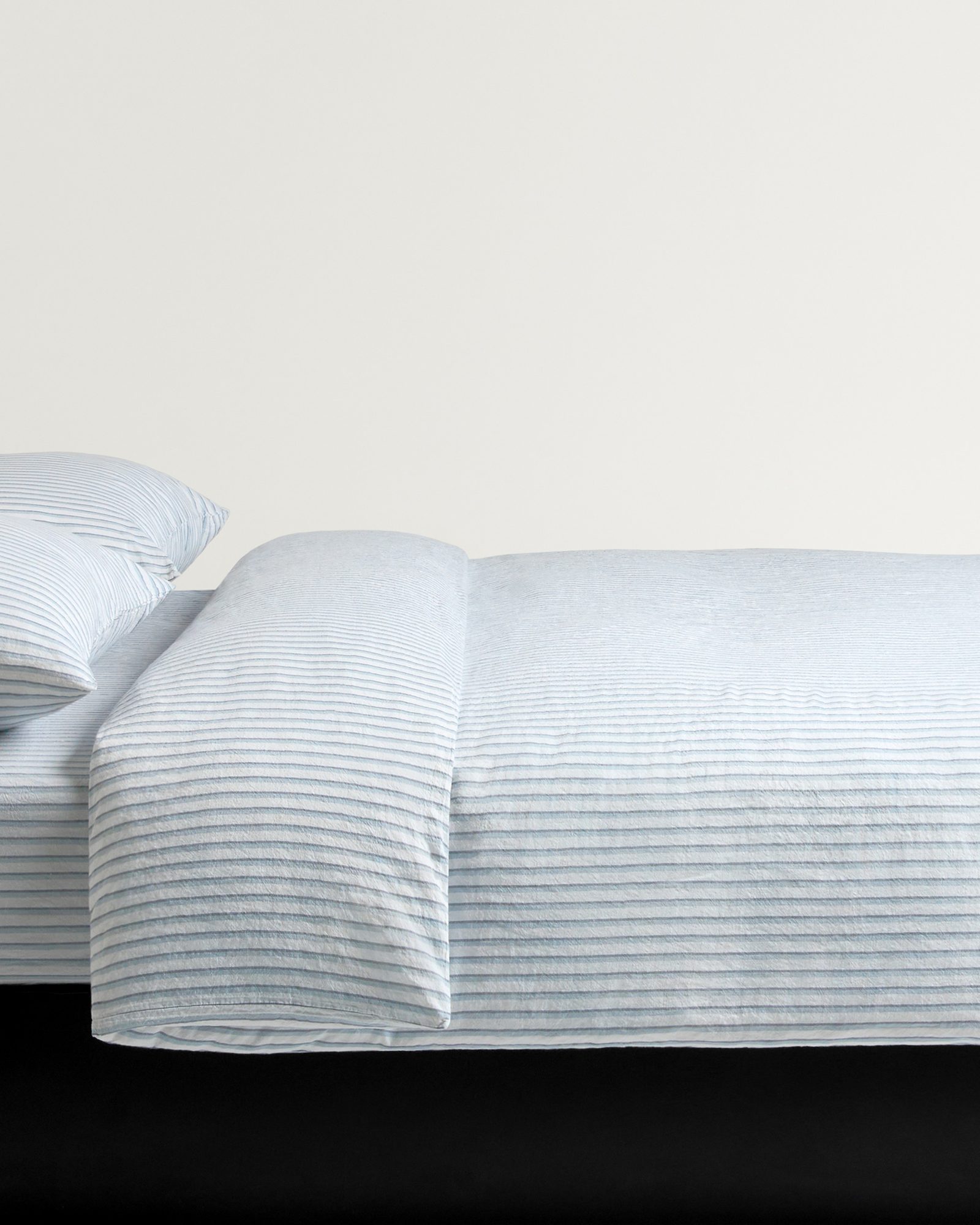 Nordic Knots Linen Blend Duvet Cover Stripes 00300 1/2