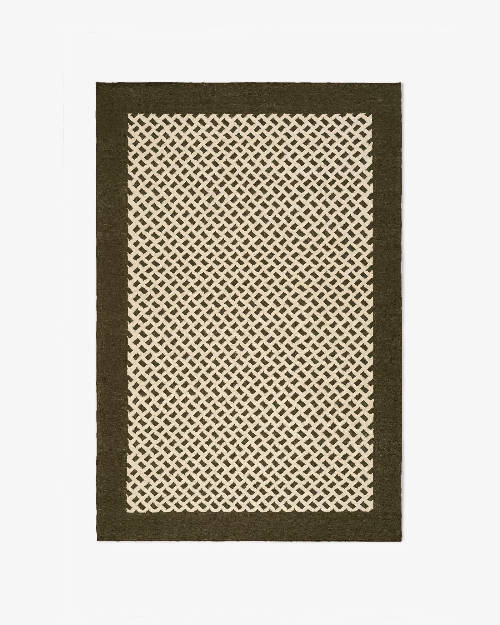 Nordic Knots Orleans Beige/Green 00327 1/2