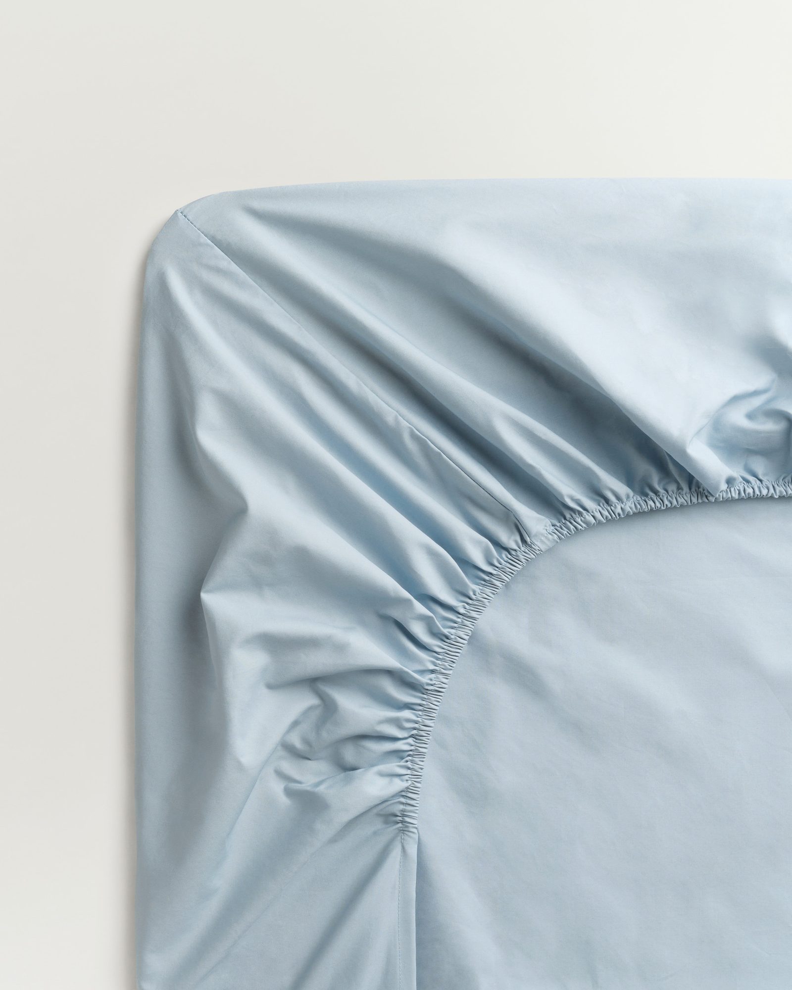 Nordic Knots Percale Fitted Sheet Shirt Blue 00344