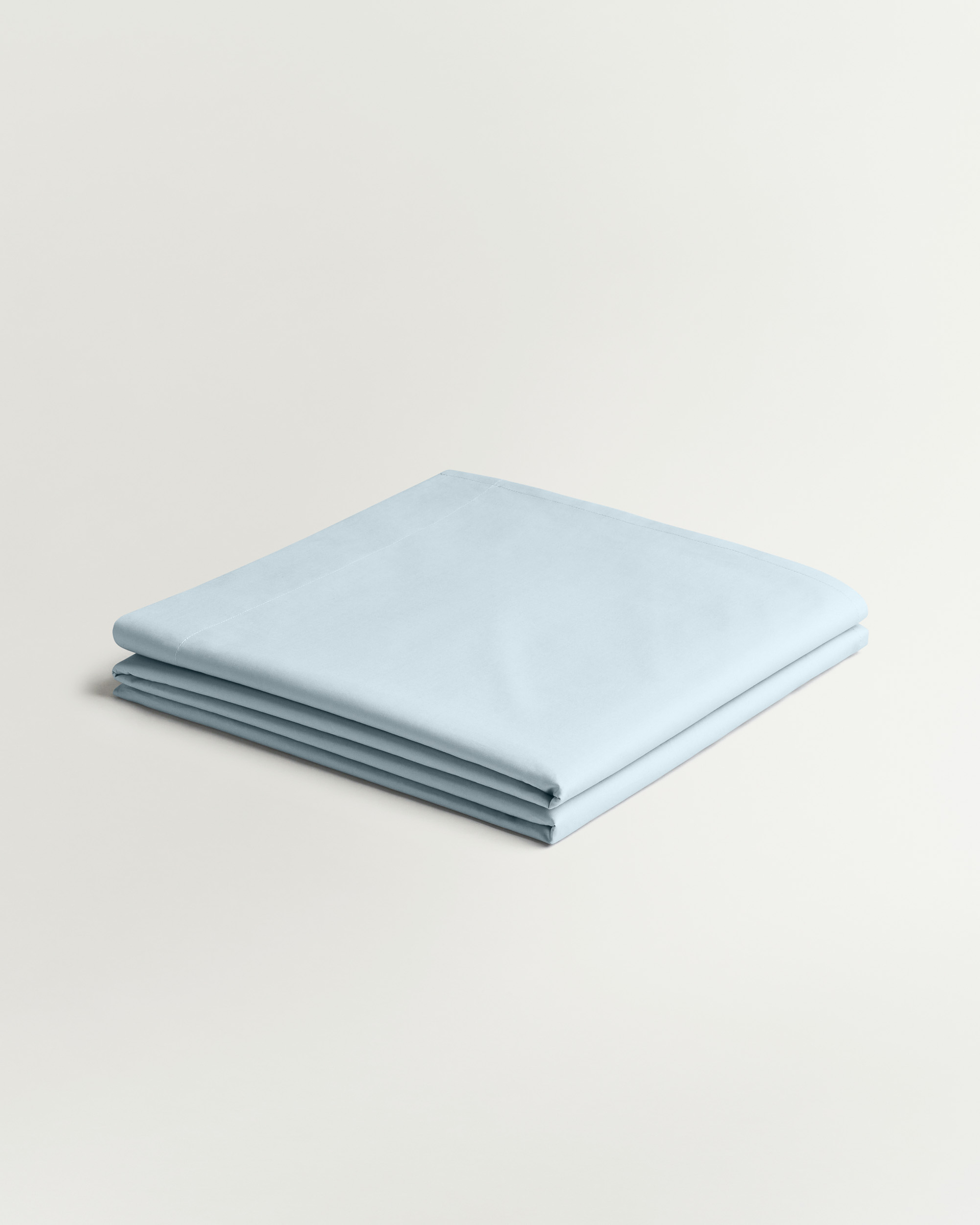 Nordic Knots Percale Flat Sheet Shirt Blue 00347 1/2