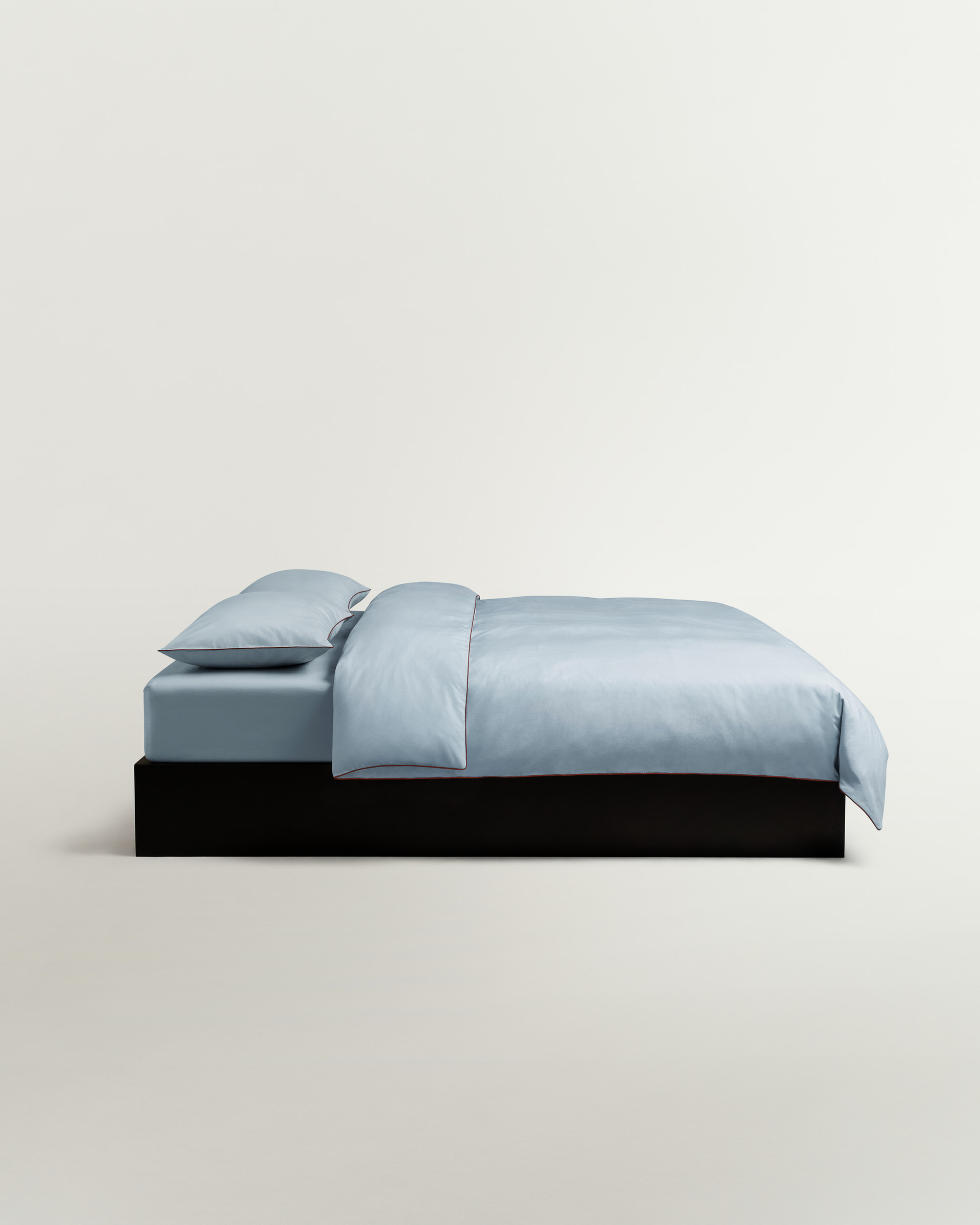 Nordic Knots Percale Sheet Set (5 pcs) Shirt Blue/Red 00355 1/2