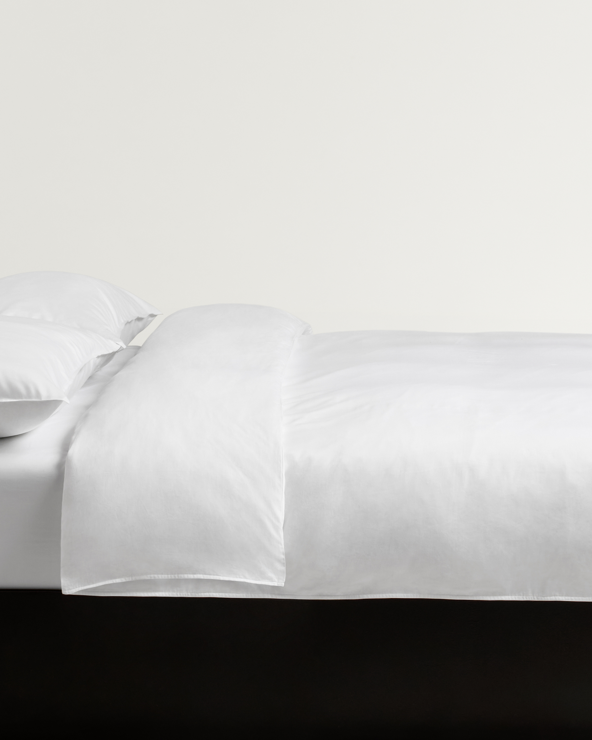 Nordic Knots Sateen Duvet Cover Crisp White 00368 1/2