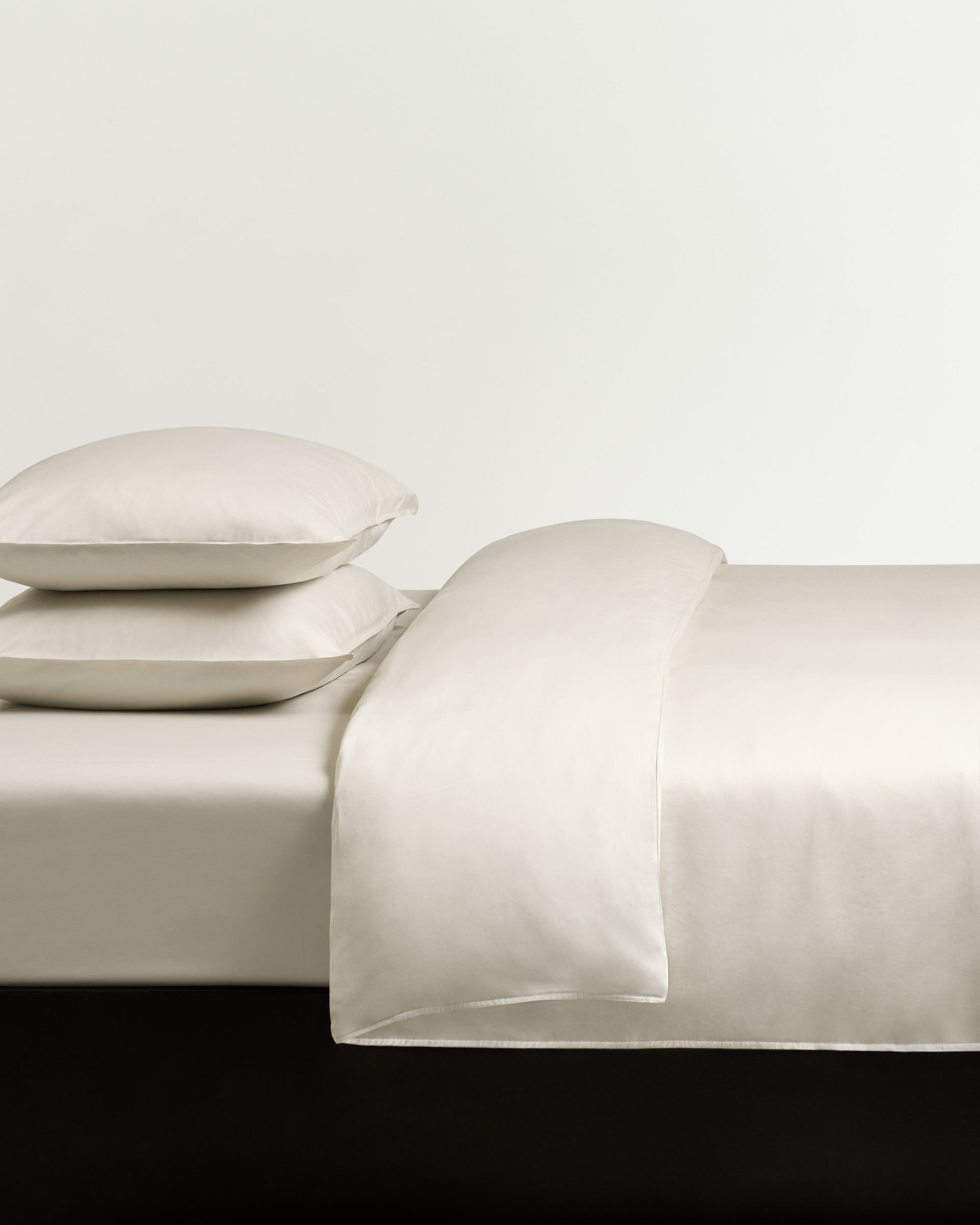 Nordic Knots Sateen Duvet Cover Set (3 pcs) Sand 00371 1/2