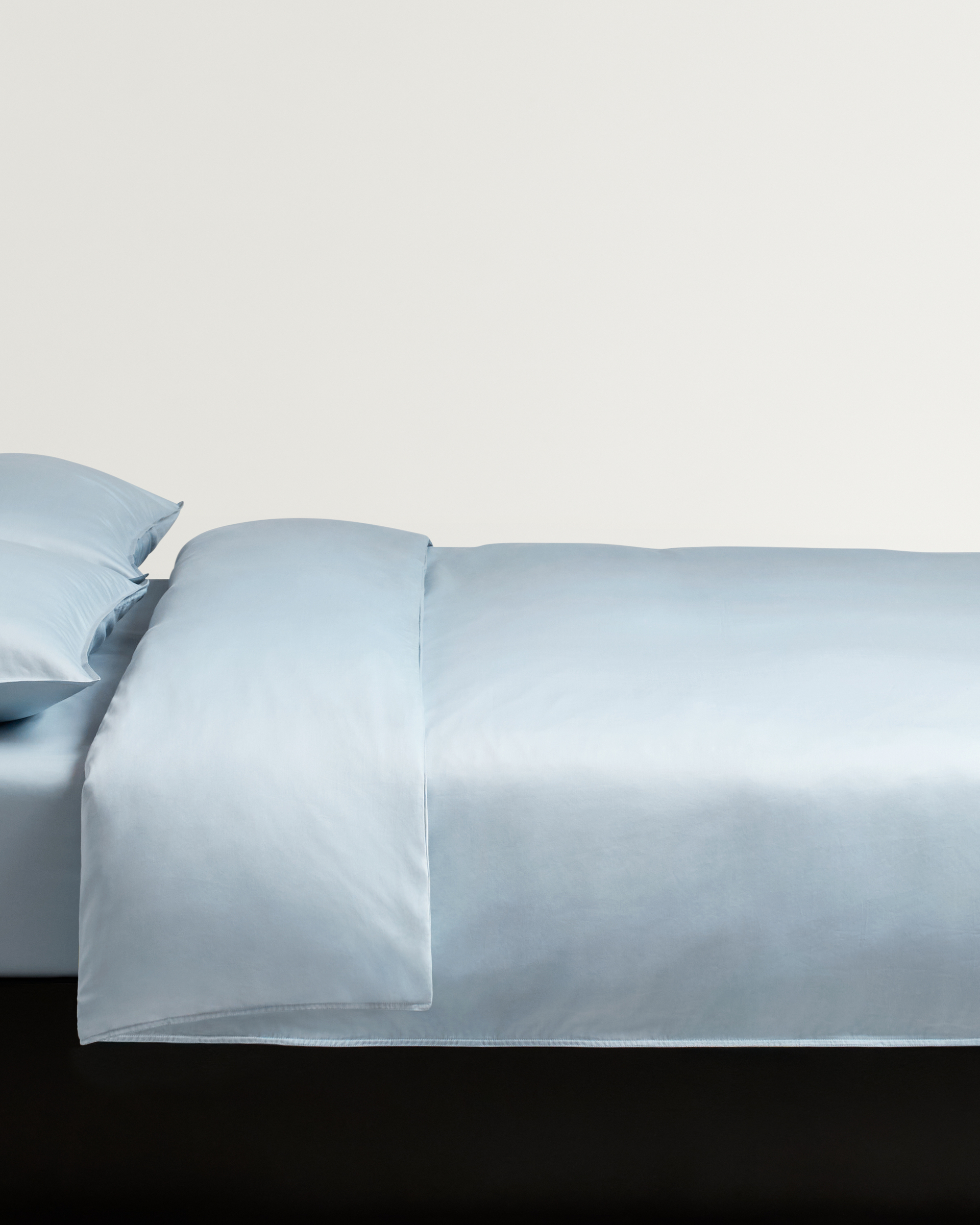 Nordic Knots Sateen Duvet Cover Shirt Blue 00373 1/2