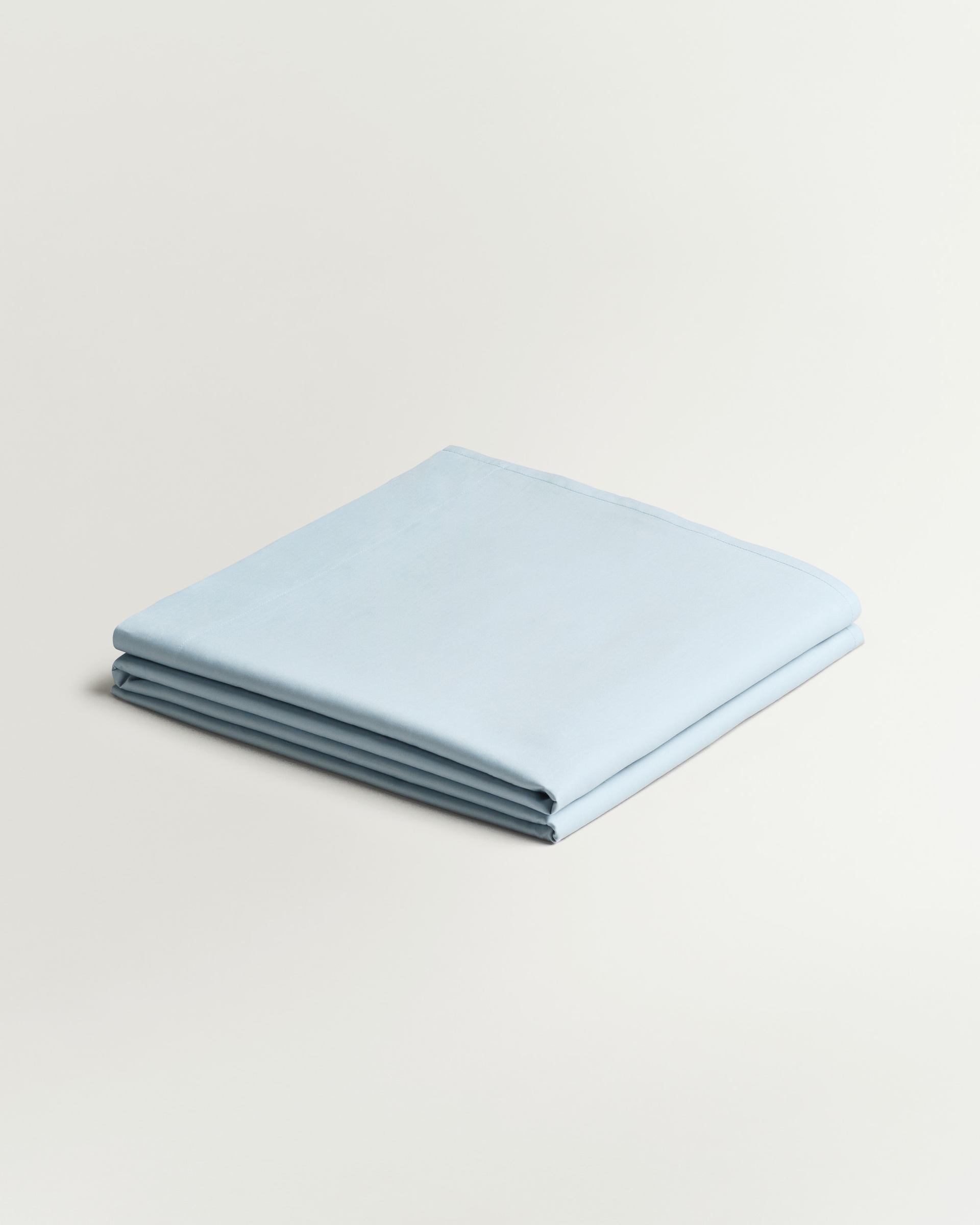 Nordic Knots Sateen Flat Sheet Shirt Blue 00379